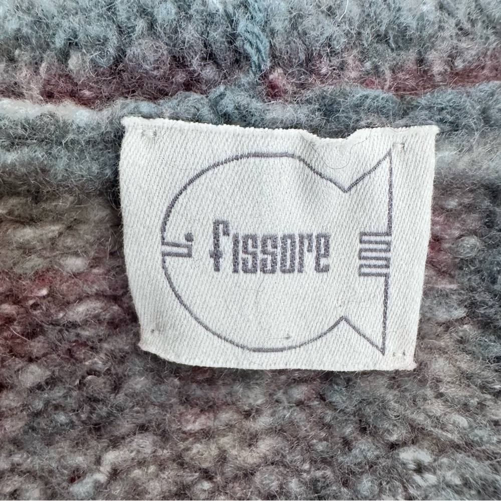 Fissore Cashmere Open Sweater Long Cardigan Women’s Medium Made in Italy - Picture 3 of 6